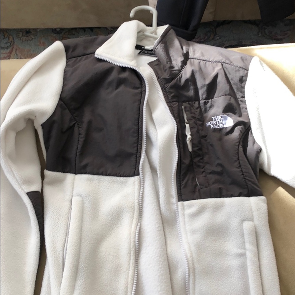 North face jacket white